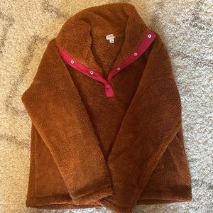 J Crew teddy pullover